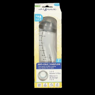Difrax S-fles natural 1 2 3 doseer 250ml 1 Stuks