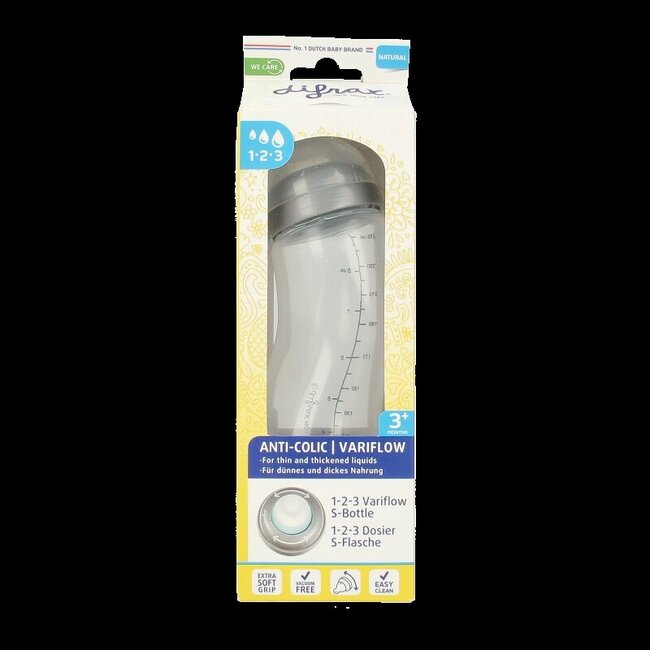 Biberon S Natural 1-2-3 doseur 250 ml 1 unité