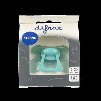 Difrax Fopspeen natural 12+ maanden ocean 1 Stuks