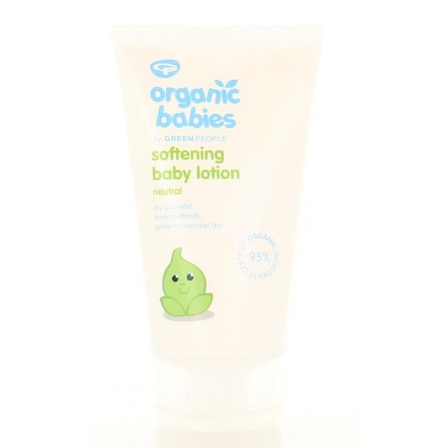 Organic babies baby lotion droge huid 150 Milliliter