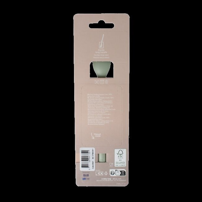 Premières cuillères d'apprentissage pistache lot de 2