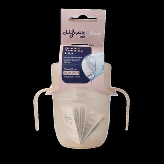Difrax Genius oefenbeker nude 1 Stuks