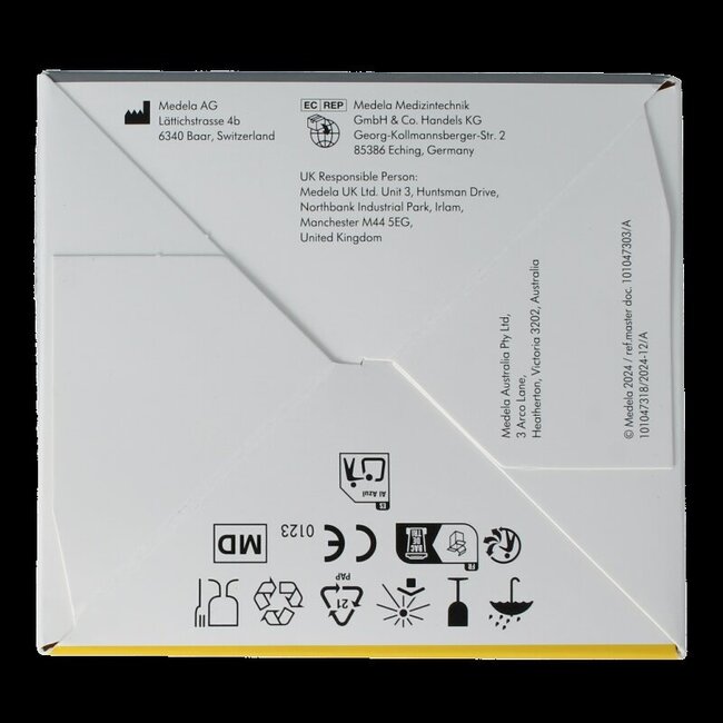 Handsfree borstschild Symphony maat L 21mm 1 Stuks