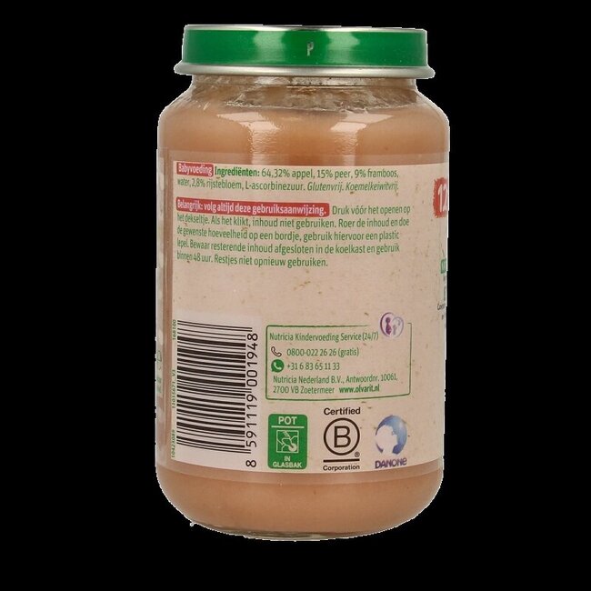 Appel peer framboos 12M52 200 Gram