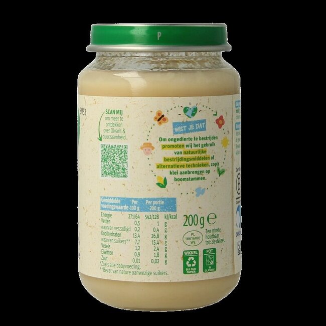 Peer appel zuivel 8M53 200 Gram