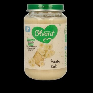 Olvarit Banaan koek 8M51 200 Gram
