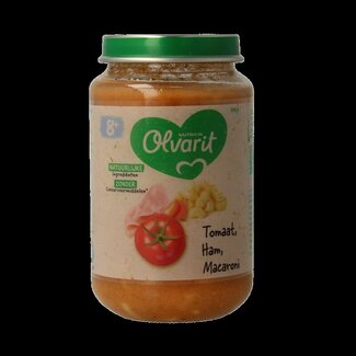 Olvarit Macaroni tomate jambon 8M09 200 g