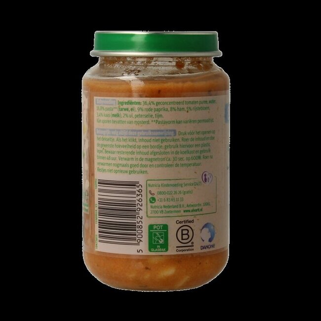 Tomaat ham macaroni 8M09 200 Gram