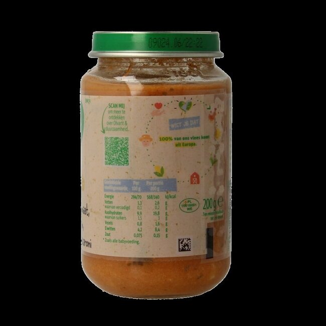 Macaroni tomate jambon 8M09 200 g