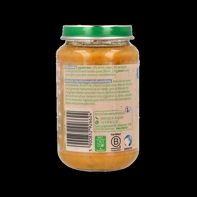 Carotte poulet pomme de terre 8M01 200 g