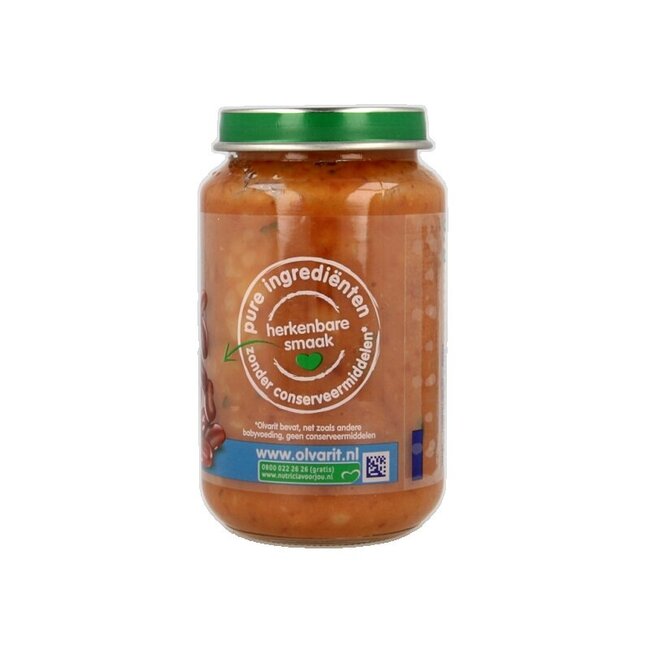 Bruine bonen appel rundvlees aardappel 8M00 200 Gram