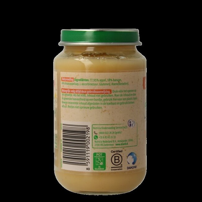 Pomme banane orange 6M57 200 g