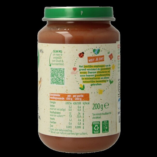 Appel aardbei peer 6M54 200 Gram