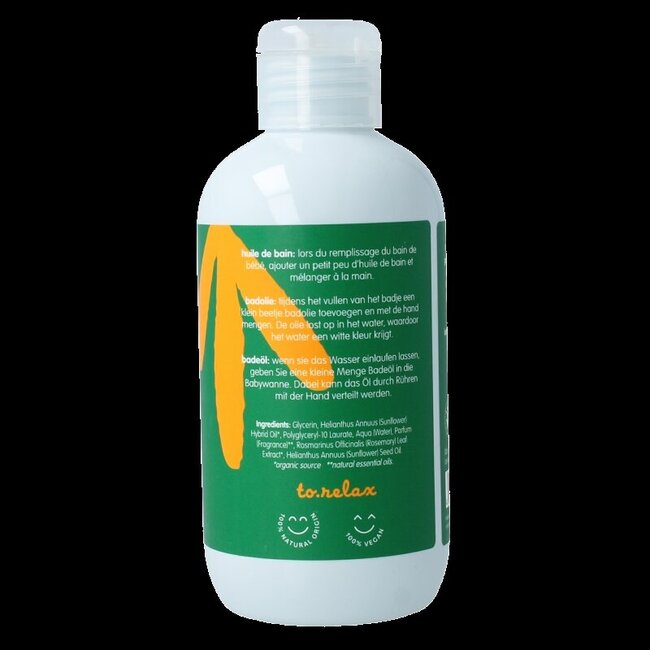 Huile de bain pour bébé 200 ml