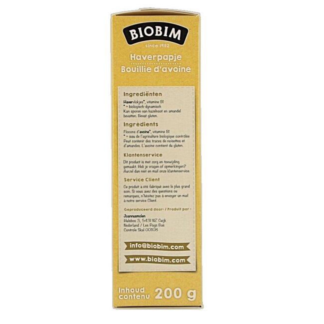 Haverpapje bio 200 Gram