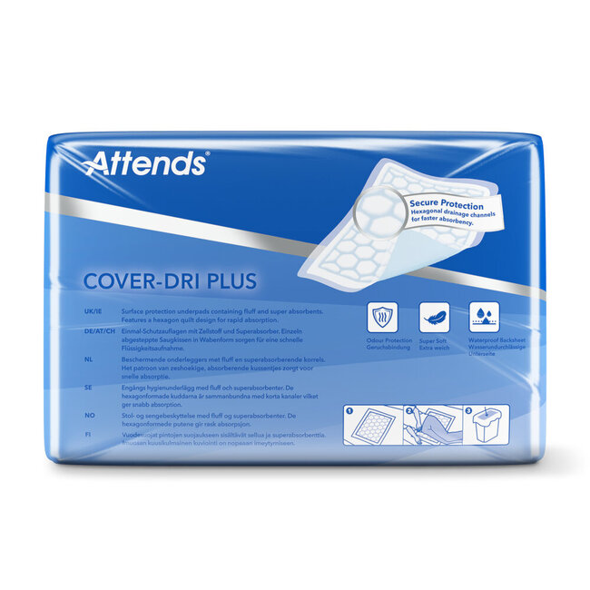 Attends Cover-Dri+ 40 x 60 cm - 50 pièces