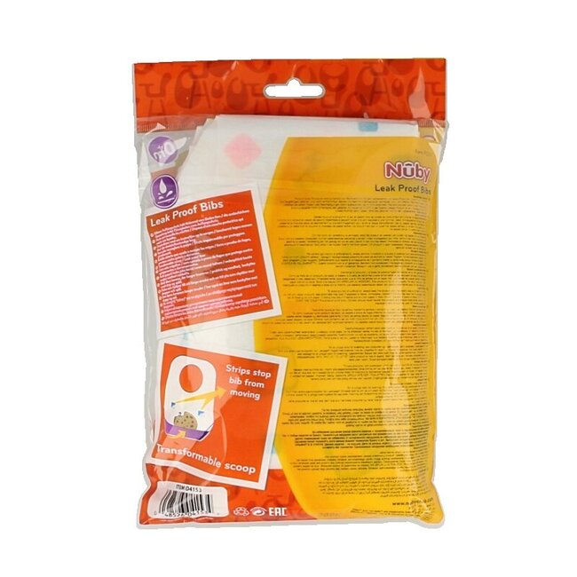 Bavoirs jetables 10 pièces