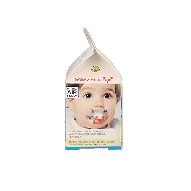 Sucette natural 6+ mois Woezel & Pip 1 pièce