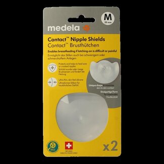 Medela Contact tepelhoedjes maat M 1 Paar
