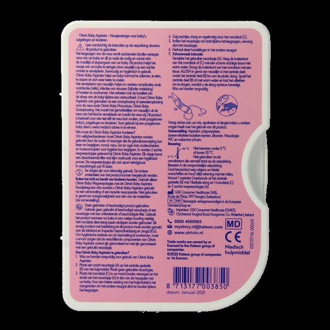 Aspirateur nasal Otrivin Bébé, 1 pièce