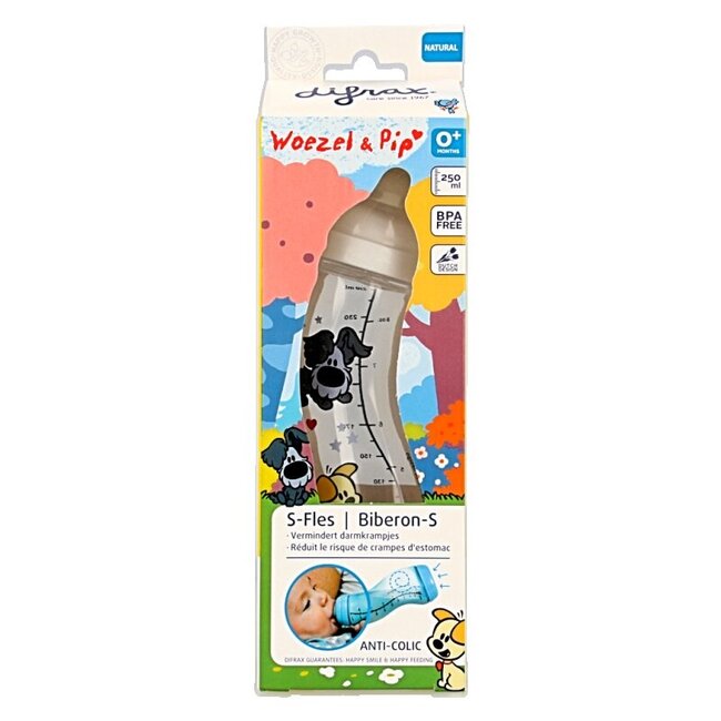 Biberon S 250 ml Woezel & Pip - 1 unité