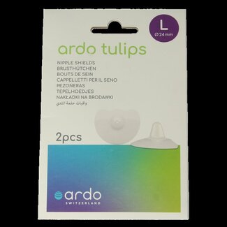 Tulips Tepelhoedje maat L 24mm 2 Stuks