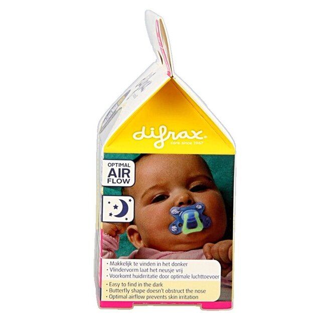 Sucette dentaire 6+ mois phosphorescente 1 pièce