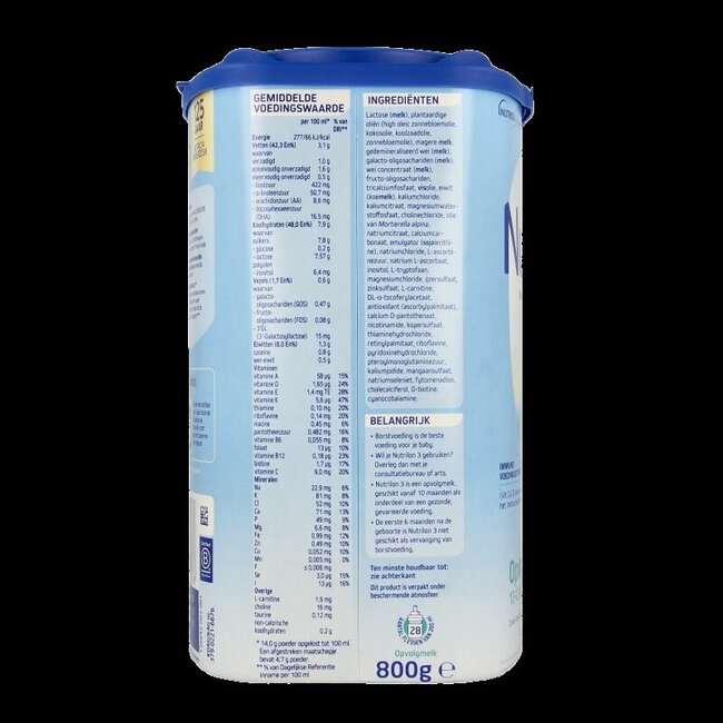 Opvolgmelk 3 800 Gram