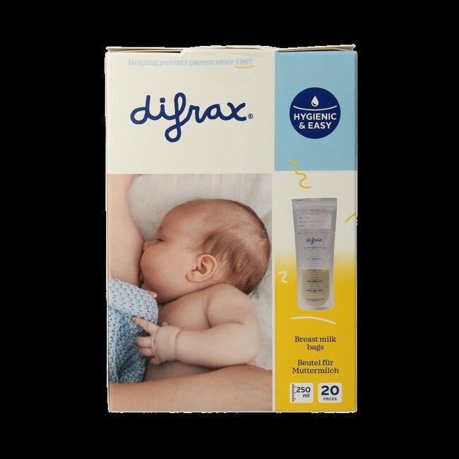 Moedermelk bewaarzakjes BtoB 20 Stuks