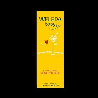 Weleda Calendula baby gezichtscreme 50 Milliliter
