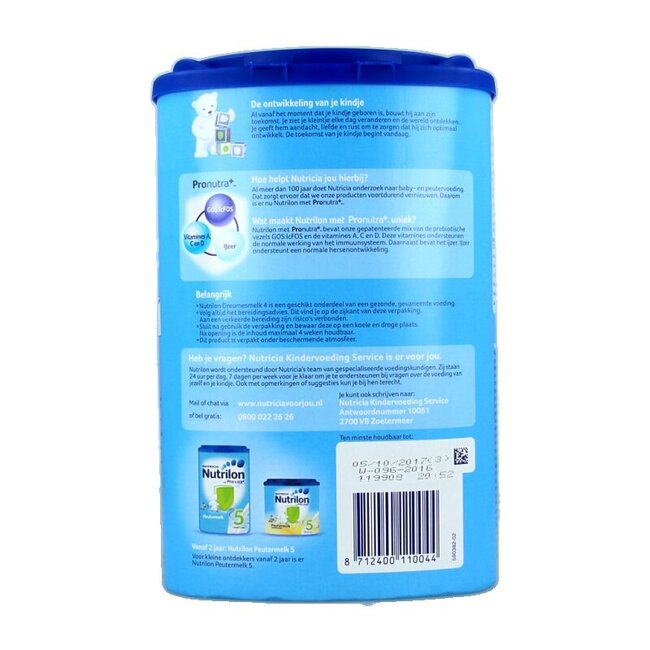 Nutrilon 4 Lait de croissance en poudre 800 g