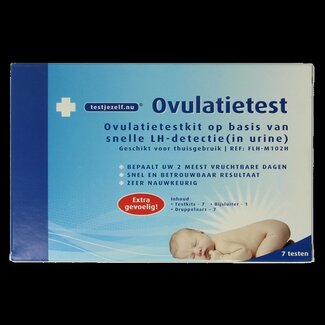 Testjezelf.nu Ovulatietest (cassette) 7 Stuks