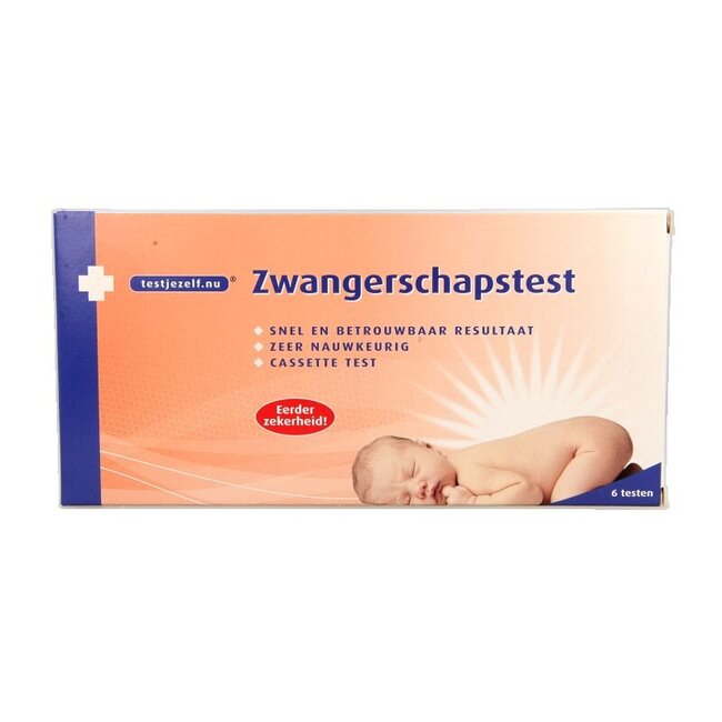 Zwangerschapstest casette 6 Stuks