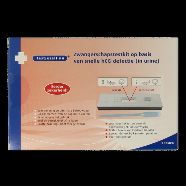 Test de grossesse cassette (lot de 3)