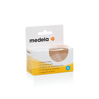 Medela Tétine débit lent taille S, lot de 2