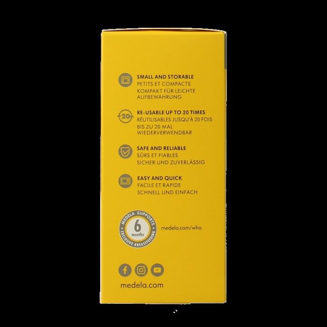 Sachets de stérilisation au micro-ondes Quick Clean, 5 pièces