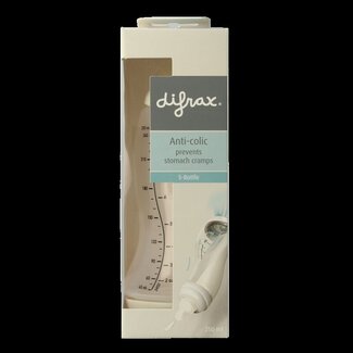 Difrax S-fles groot assorti natural 250ml 1 Stuks