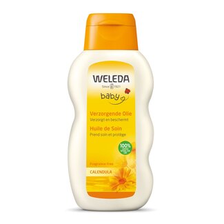 Weleda Calendula baby verzorgende olie 200 Milliliter