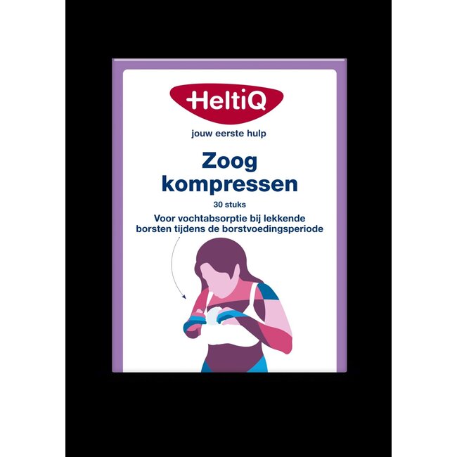 Zoogkompressen gevormd 30 Stuks