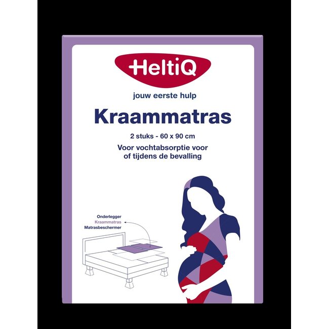 Kraammatras 60 x 90cm zak 2 Stuks