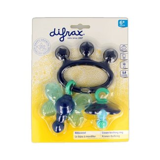 Difrax Anneau de dentition assorti 1 pièce
