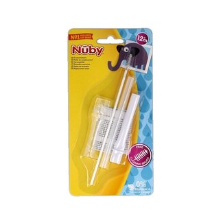 Nuby Kit de remplacement avec paille anti-fuite pour Flip-It 12+ mois 1 pièce