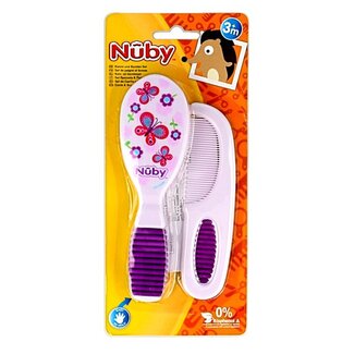 Nuby Kam & borstel set 1 Set