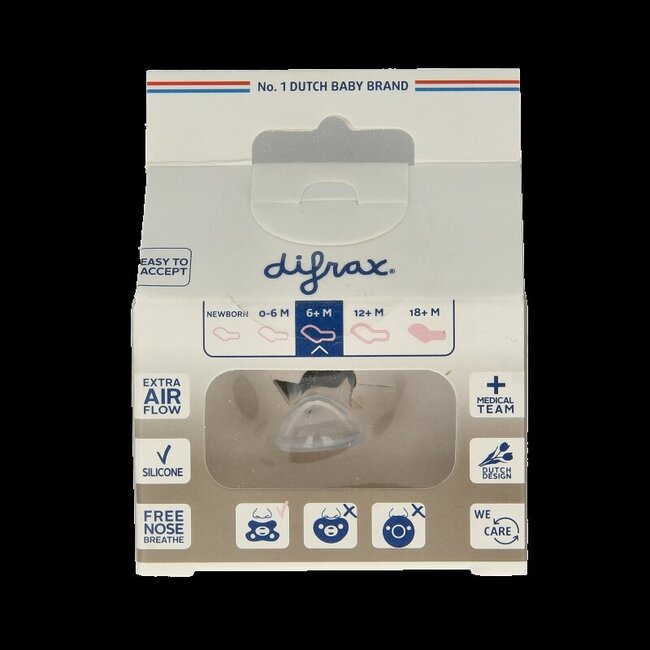 Fopspeen dental 6+ maanden met ring 1 Stuks