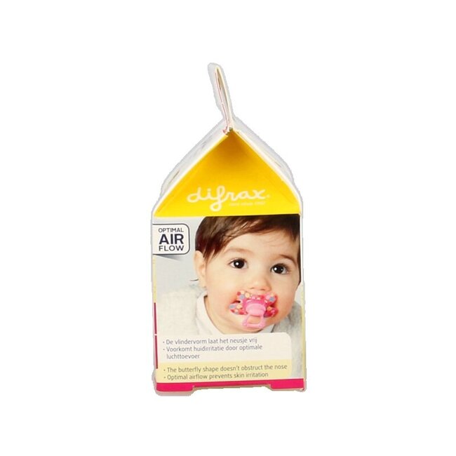 Sucette dental 6+ mois avec anneau 1 pièce