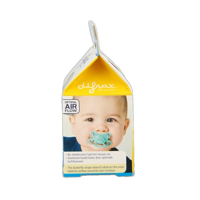 Fopspeen natural 6+ maanden met ring  1 Stuks