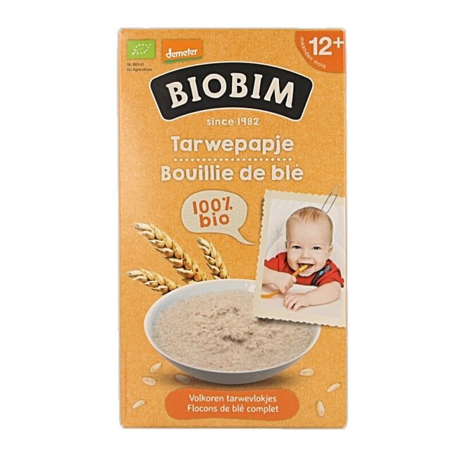 Tarwepapje 12 maanden bio 250 Gram