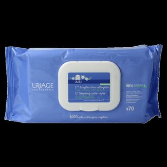 Uriage Bebe 1ere eau lingettes nettoyantes 1 Stuks