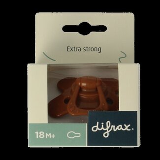 Difrax Fopspeen natural 18+ maanden assorti 1 Stuks
