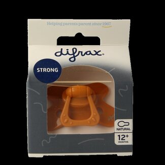 Difrax Fopspeen natural 12+ maanden assorti 1 Stuks